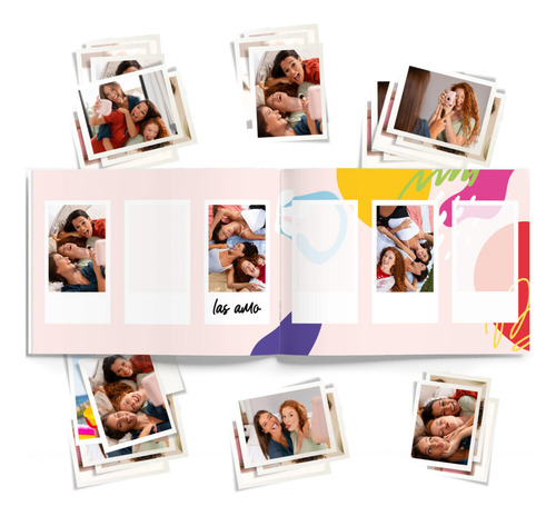 Fotofigus Álbum + Figuritas Adhesivas Con Tus Fotos. Focu Amiga