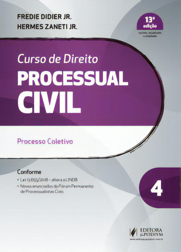Curso De Direito Processual Civil, De Jr. Didier. Editora Juspodivm, Capa Mole Em Português