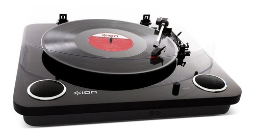 Tocadiscos ION Audio Max LP black con altavoces incluidos 220V