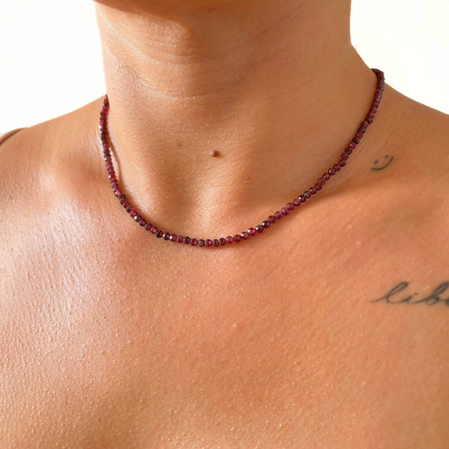 Choker Pedras Naturais Facetadas Diversas - Escolha As Suas