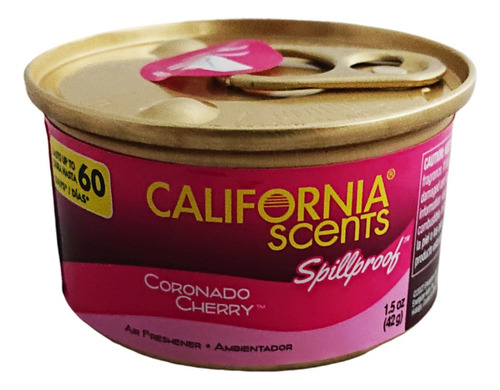 Aromatizante California Scents Para Autos Cereza