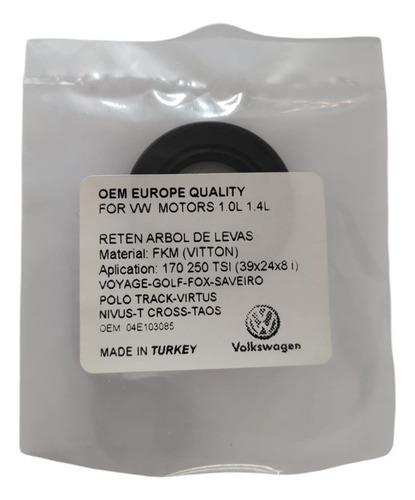 Reten Arbol De Levas Voyage Msi 1.4l 16v Ea211