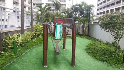 Apartamento Com 1 Dormitório(s) Localizado(a) No Bairro Vila Mathias Em Santos / Santos - 6709