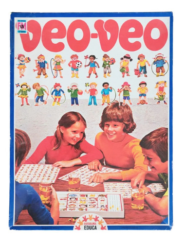 Juego De Mesa Veo Veo, De Juegos Educa, De Los 70s