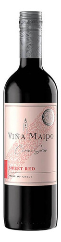 Pack De 4 Vino Tinto Viña Maipo Sweet Red 750 Ml