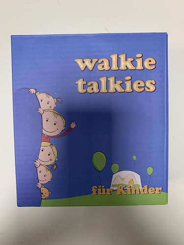 Walkie Talkies Para Niños, 3 Unidades, 22 Canales, Radio De