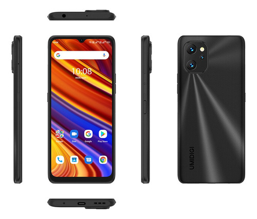 Umidigi Power 7 Smartphone 6150mah,4gb+128gb (expanded 256gb ) Pantalla Fhd+ De 6.7 , Cámara Ai De 20mp+ 8mp Android 11 Teléfono Inteligente