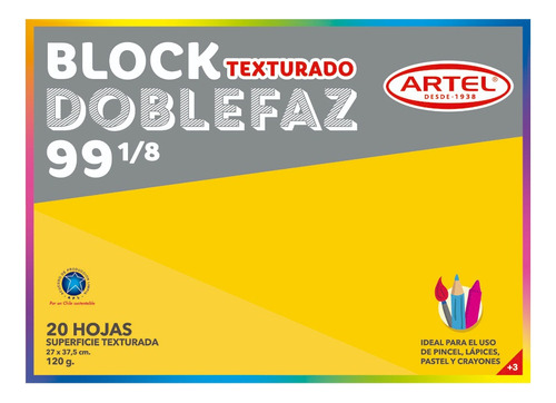 Block Medium Doble Faz 99 1/8 Artel