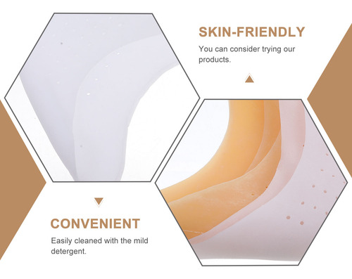 6 Pares De Protectores De Puntera De Silicona Reutilizables