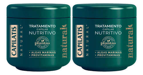 Kit X 2 Tratamiento Capilar Nutritivo X 200g Capilatis