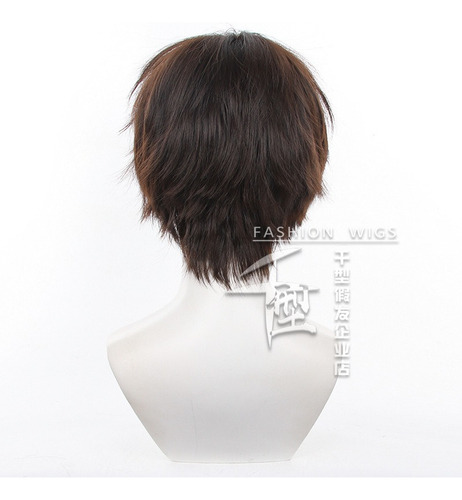 Attack On Titan Eren Jaeger Cosplay Peluca Pelo Halloween