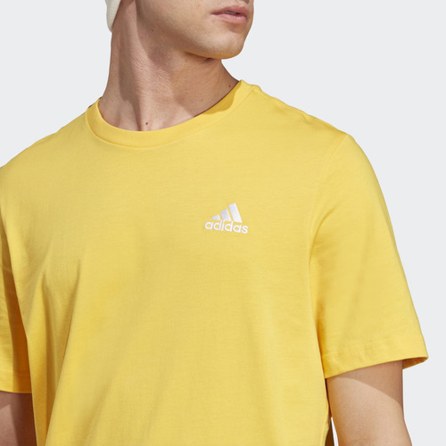 Polera Essentials Single Jersey Con Logo Bordado Ic9294 Adid