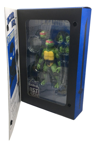 Tmnt Bst Axn Best Of Leonardo & Comic Set