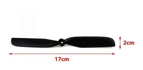 Imagen 2 de 8 de Set 3 De Helices Propellers 7x4 Avión Rc Volantex