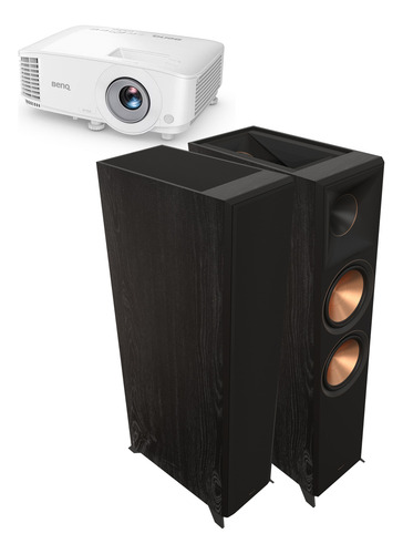 Sistema De Audio Klipsch 2.0.2 Par De Torres Rp-8060fa Ebony