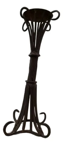 Candelabro De Hierro Forjado (Usado)