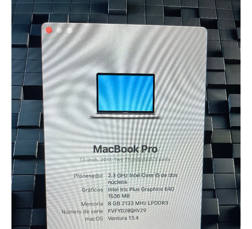 Macbook Pro A1708 (Usado)
