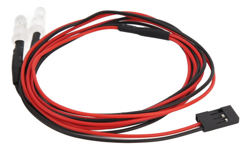 Rc Car, 5 Perlas Led Universales De Alto Brillo, Rojas, 5 Mm
