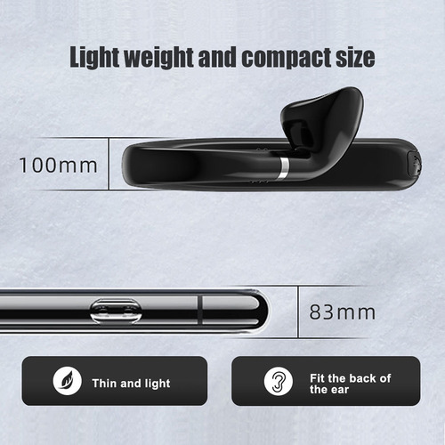 Imagen 5 de 6 de Lenovo Tw16 - Auriculares Inalámbricos Con Gancho Para Oreja