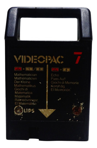 Fita Videopac Odyssey Antigo Original Sem Caixa
