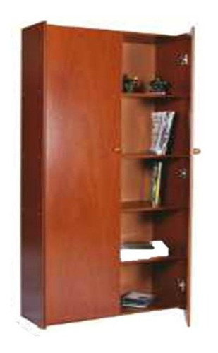 Biblioteca Modular Ancho 80 Estante Con Puertas J980