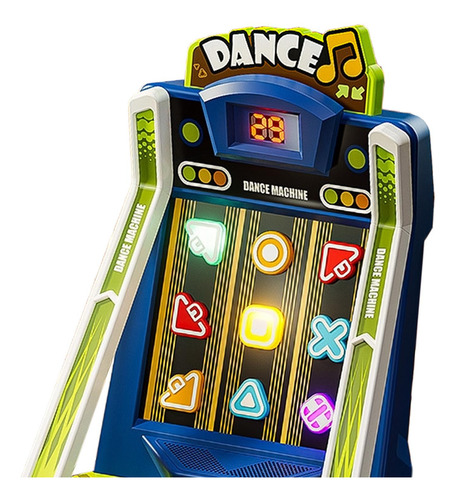Consola De Juegos Para Bailar Con Los Dedos, Juego Azul