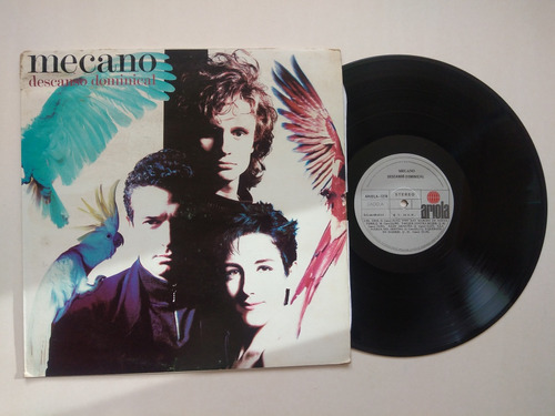 Vinilo Mecano Lp Descanso Dominical Edic De Época 1988 Vg+