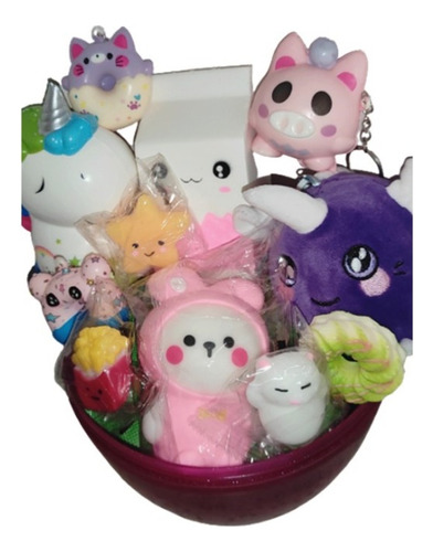 Huevo Sorpresa Con Squishies Apachurrables Regalos Sorpresas