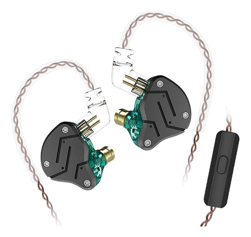 Kz Zsn Dynamic Hybrid Dual Driver In Ear Auriculares Cable