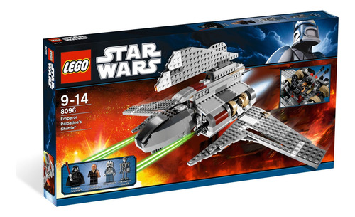 Lego Star Wars Emperor Palpatine's Shuttle 8096 - 592 Pz (Usado)