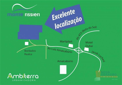Terreno À Venda, 393 M² Por R$ 200.000,00 - Monte Bérico - Caxias Do Sul/rs - Te0117