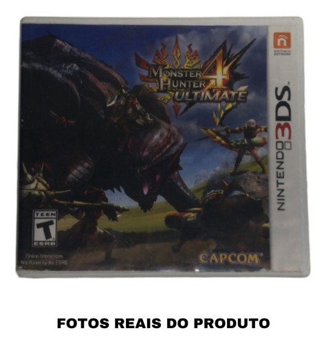 Jogo Monster Hunter 4 Ultimate Nintendo 3ds