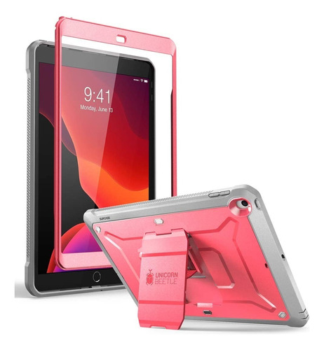 Case Funda 360° Supcase Para iPad 10.2 8gen A2270 A2429 Pink