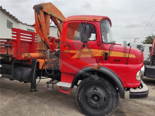Mercedes Benz 1113 Ano 1981 Com Munck Argos 11.000