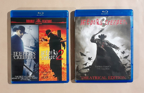 Jeepers Creepers 1 + 2 + 3 ( Trilogía ) - Blu-ray Original