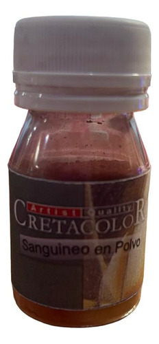 Sanguineo En Polvo Artistico 30ml Cretacolor