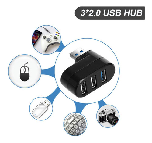 Usb 3.0 Usb 2.0 Hub Adaptador Usb Hub Splitter Para Laptop