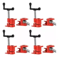 Comprar Kit De 4 Prensas Sargento Para Tubo De 3\u002F4 Para Carpintería