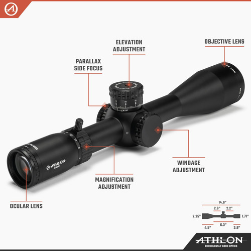 Mira Athlon Optics Midas Tac Gen2 Aprs15 Ffp Mil 6-24