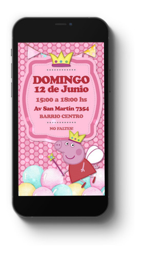 Video Invitacion Animada Peppa Pig Hada