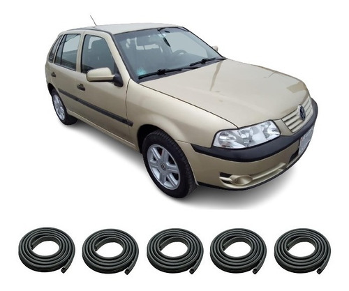 Vw Gol Power 2004 Burletes Kit 4 Puertas + Baul Rapinese