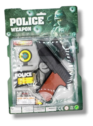 Revolver Policia Plastico The Gun Series Casa Valente