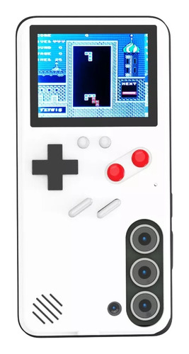 Funda Game Boy Con Pantalla Colores Para Samsung S22 Ultra
