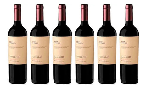 Vino Tomero Single Vineyard Malbec 750cc Caja X6