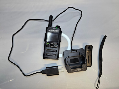 Radio Poc 4g Cel Anysecu T68 App Global Altavoz Potente Negro Poc