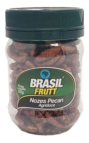 Nozes Pecan Agridoce Brasil Frutt 120g