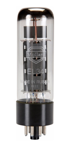 Valvula Mullard El34 De Salida Par Platinum Matched Rusia