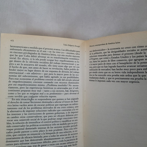 Imagen 7 de 8 de Historia Contemporanea America Latina Halperin Donghi Alianz