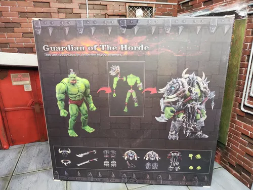 Berserker Guardian Of The Horde Mithril Action 02 Figura