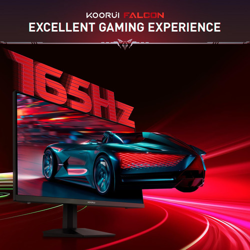 Koorui Gaming Monitor, 24 Ips Display, 165hz Fhd Computer Mo
